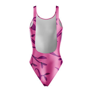 Maillot de bain bikini de haute qualité pour femmes, avec bretelles en V, imprimé floral 3D, dos texturé, séchage rapide, extensible, en spandex/polyester, coutures invisibles - Product Image 5