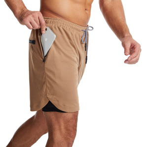 Men Gym Shorts Quick Dry Breathable Sports Running Fitness Training Shorts for Workout and Exercise - Product Image 2