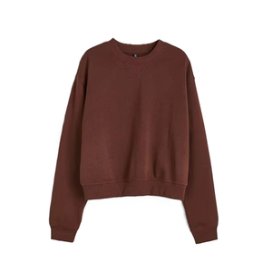 เสื้อสเวตเชิ้ตถักนิตติ้งลำลองสำหรับผู้หญิง ทรงโอเวอร์ไซส์ นุ่มสบาย ทันสมัย คอกลม เหมาะสำหรับไปโรงเรียน ท่องเที่ยว กิจกรรมกลางแจ้ง กันน้ำ เป็นมิตรกับสิ่งแวดล้อม - Product Image 6