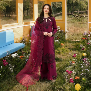 Launching New Designer Party Wear Look Pur Satin Rayon <b>Top</b> & Palazzo With Dupatta set - Product Image 1