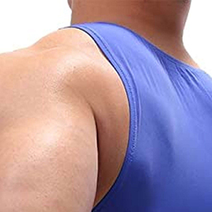 Custom Adult Plus Size Lightweight Anti-UV Quick Dry Wrestling <b>Singlet</b> for <b>Men</b> - Product Image 6