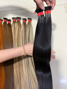 Extensions de cheveux en kératine brute, 100% cheveux naturels bruts, extensions de cheveux humains à double trame, extensions de cheveux vietnamiennes à pointe I, vente en gros - Product Image 3