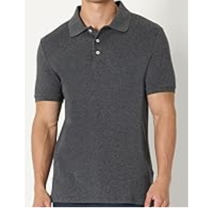 Polo homme slim fit en interlock, manches courtes, extensible, doux, décontracté, performant et élégant - Product Image 5