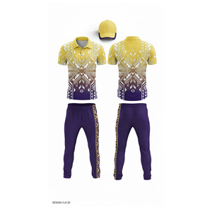 Professional Sublimation <b>Cricket</b> <b>Kit</b> Custom Design | Men Women Youth <b>Cricket</b> Wears Polo Shirt and Trouser <b>Full</b> Team Outfit - Product Image 5