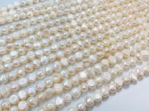 Perlas de agua dulce de alta calidad, perlas redondas tipo patata, perlas barrocas cultivadas naturales, cuentas de piedras preciosas para la fabricación de joyería al por mayor. - Product Image 5