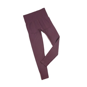 Pantalon de yoga WAREBALL taille haute, legging de sport sans couture pour femme, contrôle du ventre, course et entraînement - Product Image 4