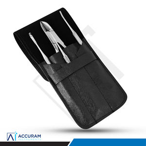 Accuram – Kit professionnel de coupe-ongles en acier inoxydable (4 pièces) pour ongles incarnés, outils de pédicure et podologie, soins des ongles - Product Image 3