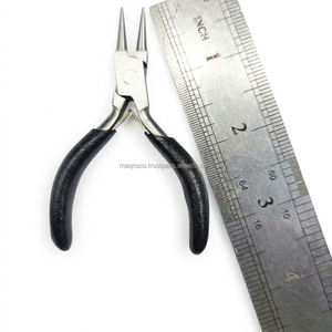 Pince à bec effilé mini de haute qualité, en acier inoxydable premium, outil de fabrication de bijoux, option logo personnalisé, DIY, garantie 1 an - Product Image 3