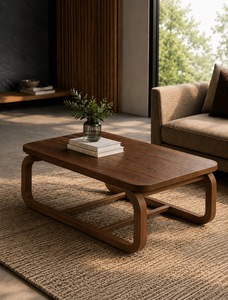 Coffee <b>Table</b> with <b>Reclaimed</b> Wood Handmade Decorative Eco-Friendly Modern Living Room Center Wholesale - Product Image 1