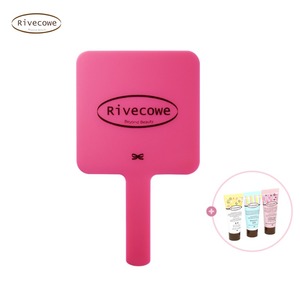 Rivecowe Mini Pink <b>Square</b> <b>Mirror</b> - Product Image 1