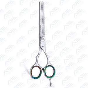 Tijeras de peluquería de 6.0 pulgadas para cortar y entresacar, con logotipo personalizado, instrumentos de belleza, entresacado y mezcla de 30 dientes - Product Image 2