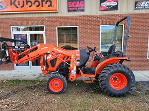 Vente en gros usine Tracteur Kubota B2320 23 CV 4x4 avec chargeur frontal LA304, composants moteur et de base du moteur testés et certifiés - Product Image 5