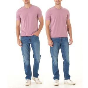 เสื้อยืดผู้ชายคอวี แขนสั้น ผ้าฝ้าย 100% 210gsm ทรงเข้ารูป แห้งเร็ว เป็นมิตรกับสิ่งแวดล้อม ขายดี ราคาถูก ขายส่งจากโรงงาน รับผลิตตามแบบ - Product Image 6