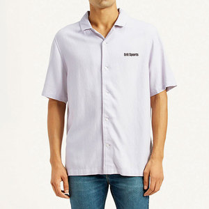 Custom Color Breathable Camp <b>Collar</b> <b>T</b>-<b>Shirt</b> Breathable Fabric Casual Wear Lightweight Camp <b>Collar</b> <b>Shirt</b> - Product Image 2
