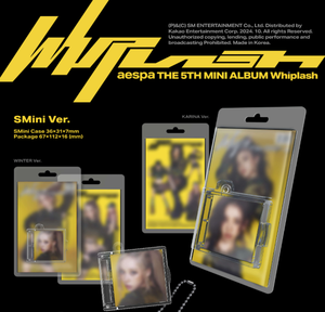 aespa Whiplash (SMini Ver) K-Pop Electronic <b>Book</b> (CD) Paper Plastic Material Korean Language All Ages Model BW-155 - Product Image 2