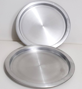 Plato de Servir de Aluminio, Disponible en Todos los Tamaños, Diseño Redondo Elegante, Platos Artesanales, Más Vendidos - Product Image 5