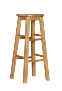 Taburete Moderno de Madera sin Respaldo, Apilable, para Sala de Estar, Comedor y Bar en Casa - Product Image 6