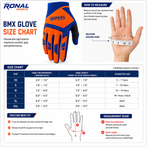 ถุงมือมอเตอร์ไซค์ RONAL SPORTS แบบกำหนดเอง สำหรับมอเตอร์ครอส ปั่นจักรยาน กีฬากลางแจ้ง ระบายอากาศได้ดี รองรับหน้าจอสัมผัส ผลิตจากโพลีเอสเตอร์และผ้าฝ้าย พร้อมหัวเข็มขัด - Product Image 6