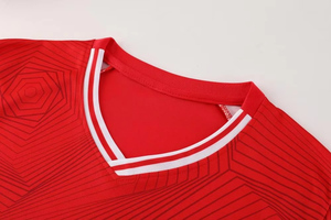 Conjuntos de Camisetas de Fútbol Personalizadas de Color Sólido, Alta Calidad, 100% Poliéster, Secado Rápido, Transpirables, Corte Automatizado - Product Image 2