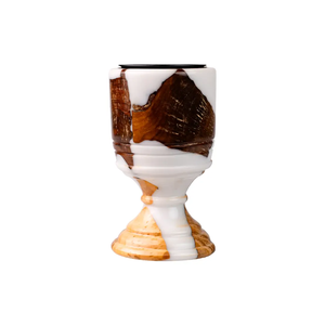Luxury Resin Wood Hybrid Bakhoor Burner Middle East Style Decorative Frankincense <b>Incense</b> <b>Holder</b> - Product Image 3