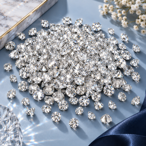 Diamants ronds brillants naturels de qualité supérieure, couleur FG, clarté VS, 0,009-0,023 ct, 1,2-1,8 mm, non traités |   Fournisseur en gros de pierres brutes - Product Image 1