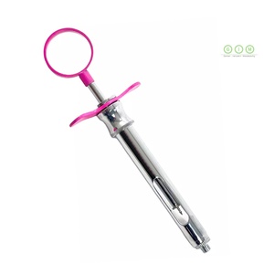 Jeringa Dental de Acero Inoxidable Reutilizable, Instrumento de Inyección Anestésica con Agarre Ergonómico y Control Preciso - Product Image 3