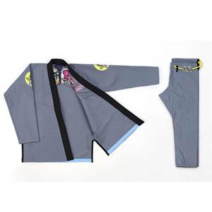 Kimono de Jiu Jitsu Brasileño de Alta Calidad con Forro Sublimado Completo y Parche Bordado para Entrenamiento - Product Image 3