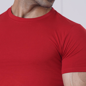 Nouveau design, t-shirt de sport pour homme, coupe slim, en coton, motif musculaire, personnalisable, idéal pour la gym. - Product Image 4