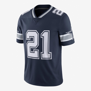 Maillot de football américain personnalisable en gros, grande taille, court, sublimé, haute qualité, respirant, nouvelle arrivée, service OEM - Product Image 1