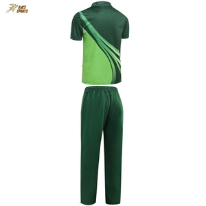 ชุดคริกเก็ตคุณภาพพรีเมียมสำหรับผู้ชาย ผ้าคอตตอน/โพลีเอสเตอร์ ระบายอากาศ แห้งเร็ว เหมาะสำหรับการฝึกซ้อม พร้อมตัวเลือกสกรีนโลโก้ - Product Image 2