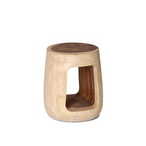 Modern Wooden Dining Stool Minimalist Design Stable Home Furniture for Indoor Use for <b>Garden</b> Terrace - Product Image 1