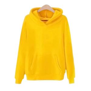 เสื้อฮู้ดสีชมพูแบบยูนิเซ็กซ์รุ่นใหม่ปี 2026 ผ้าฟลีซสีพื้นลำลอง มีกระเป๋า ดีไซน์เรียบง่าย ทรงปกติ เหมาะสำหรับใส่ในฤดูใบไม้ร่วง รับสั่งทำ - Product Image 2