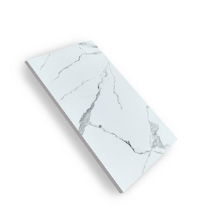 Carrelage en porcelaine poli brillant 60×120 cm, aspect marbre blanc, pour sol et mur - Product Image 4