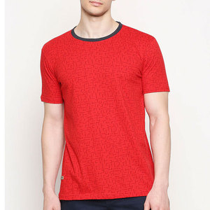 Camiseta de Corte Regular para Hombre, 100% Algodón, Tejido Ligero, Manga Corta, Cuello Redondo, Transpirable, Ecológica, Uso Casual - Product Image 1