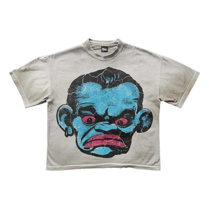 Camisetas Gráficas Personalizadas con Estampado DTG, Estilo Urbano, Corte Holgado, Lavado Ácido, Vintage para Hombre, 260 Gramos, 100% Algodón Tejido - Product Image 5