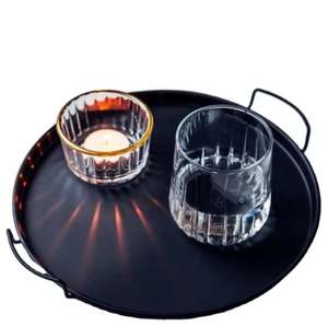 G:\Arish Photos Collection\2021 Best decorative and serving round platter & tray with handle or custom logo acceptable - Product Image 4