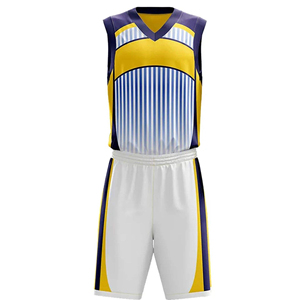 Customized Basketball Jersey Men's Customizable 100% Polyester Personalized Breathable Training Uniform Set Basketball Wear - Product Image 2