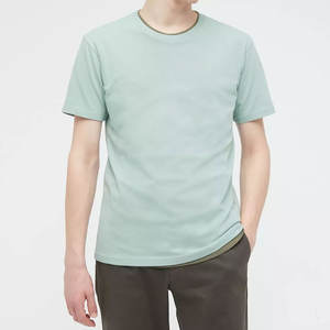 T-shirts pour hommes de haute qualité, personnalisables avec logo, vente en gros, à la mode, manches classiques, nouvelles arrivées, 100% coton respirant - Product Image 4