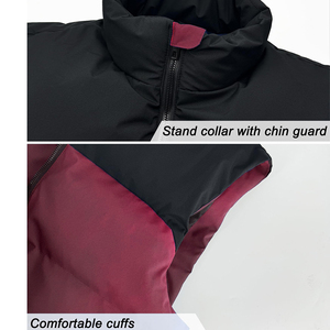 Chaleco Acolchado Impermeable Ligero de Alta Calidad para Hombre, Servicio OEM, Personalizado, Talla Grande, Informal, para Caza en Invierno - Product Image 5