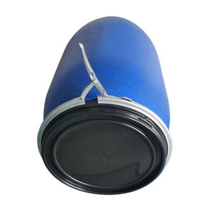 HDPE plastic 200L blue <b>drum</b> barrels industrial liquid storage chemical resistant export - Product Image 6