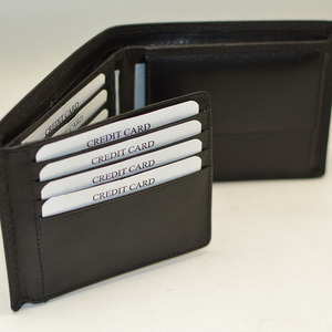 Wholesale supplier OEM export mens leather <b>wallet</b> RFID <b>secure</b> card holder wholesale supplier OEM export premium in low price - Product Image 5