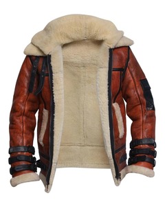 <b>Men</b> High Quality <b>Leather</b> <b>Jacket</b> Soft Full Zip Casual Comfortable Durable Fashion Regular Fit Winter - Product Image 1