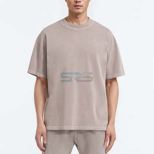 เสื้อยืดแขนสั้นทรงหลวมแบบยูนิเซ็กส์สำหรับผู้ชาย ผ้าคอตตอนหวี Airlume 100% ระบายอากาศได้ดี ไม่เป็นขุย น้ำหนัก 220 กรัม - Product Image 6