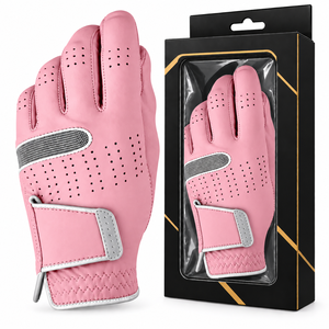 Guantes de Golf con Logotipo Personalizado, Embalaje Personalizado Gratuito, Ropa Deportiva, Guantes de Golf para Hombre de Cuero Cabretta Antideslizantes - Product Image 2