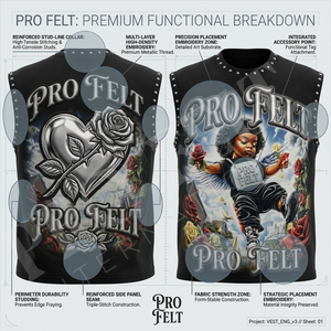 Débardeur sans manches personnalisé imprimé graphique, style streetwear, en coton et polyester, décontracté, style hip-hop, pour l'été – Vente chaude - Product Image 3