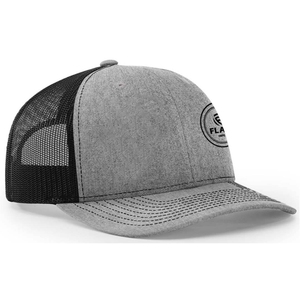 Gorra Trucker Premium Gris y Negra – Gorra de Béisbol Ajustable de Malla con Logotipo de Ciervo Bordado |   Gorra Snapback Personalizada - Product Image 3