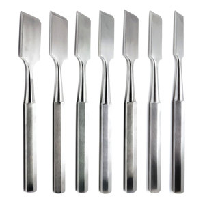 Ensemble d'osteotomes manuels Hibbs de haute qualité, 9 pouces, ciseaux à os chirurgicaux orthopédiques, gouges, instruments en acier inoxydable pour la chirurgie osseuse - Product Image 2