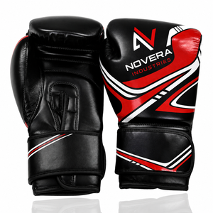 Gants de boxe personnalisés pour sparring, entraînement au sac de frappe, arts martiaux, Muay Thai, avec fermeture Velcro – Équipement sportif haut de gamme - Product Image 4