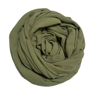 Women Cotton Solid Color Hijab Lightweight Long Scarf For Daily Wear All Seasons - Product Image 5
