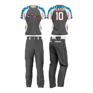Uniforme de Softbol de Manga Larga PowerStrike, Uniforme de Corte Largo Diamond Rush - Product Image 5